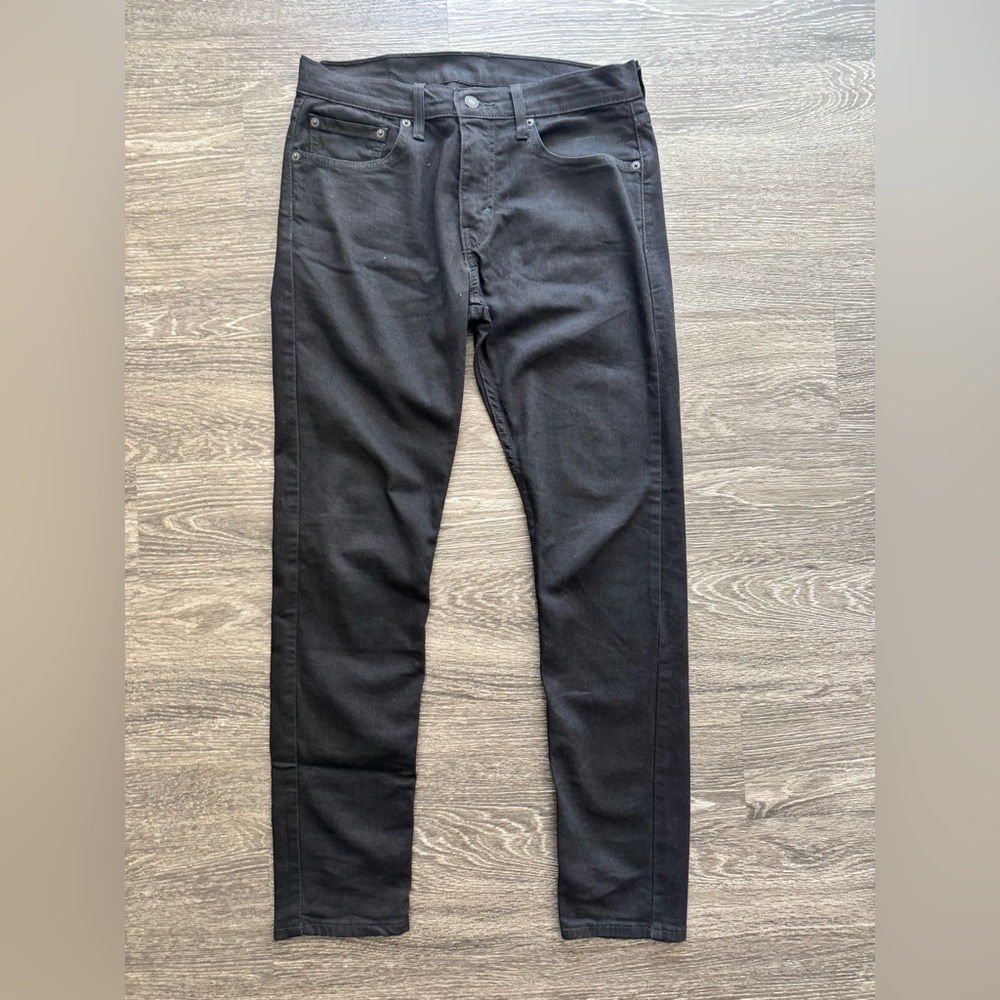 Levi's 512 Black Denim Jeans